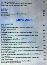 Fiesta Restaurant menu 3