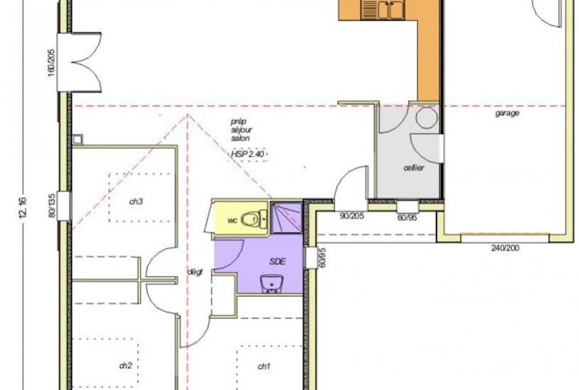  Vente Terrain + Maison - Terrain : 386m² - Maison : 90m² à La Ferrière (85280) 