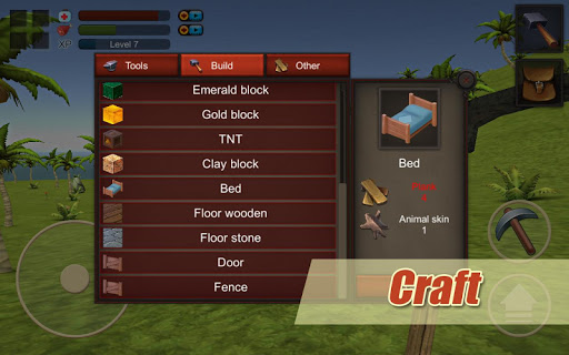 Survival Volcano Island 3D