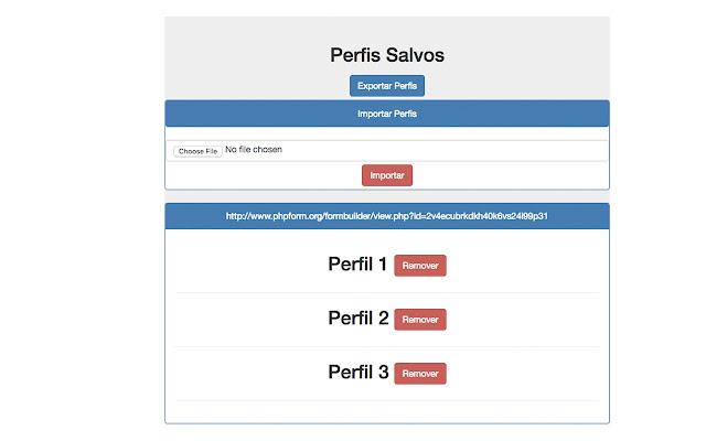 Form Profile