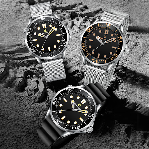 Title 2, Business Mens Waterproof Quartz Watches. Combi...