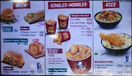 KFC menu 2