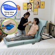 Bục Tựa Lưng Cho Người Bệnh, Người Già - Ghế Tựa Lưng Hỗ Trợ Nâng Đỡ Người Bị Liệt, Tai Biến, Đột Quỵ