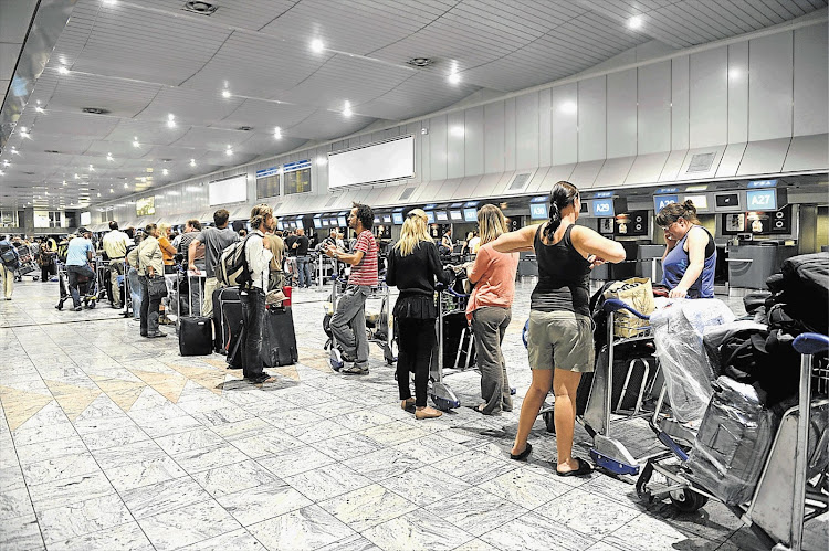 OR Tambo International Airport in Johannesburg is owned and run by Acsa. File photo