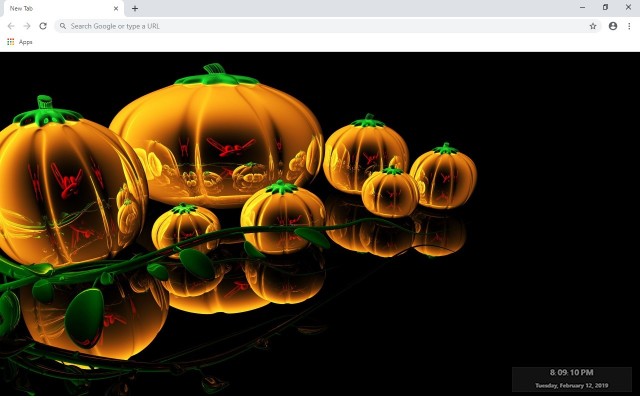 halloween New Tab & Wallpapers Collection