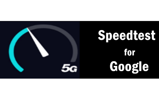 Speedtest Google (for chrome)