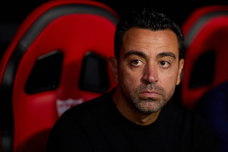 Xavi Hernández, head coach of FC Barcelona, in Seville, Spain. Picture: FRAN SANTIAGO/GETTY IMAGES