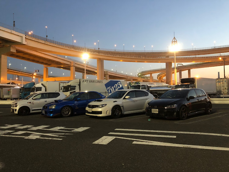 インプレッサ WRX STIのGDBインプレッサ・GDBワイドボディ・Mスポーツエアロ・大黒PA・早朝ミーティングに関するカスタム事例の投稿画像1枚目