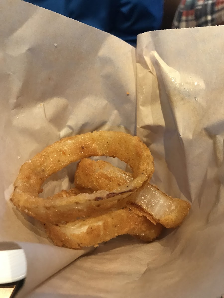 Gluten-Free Onion Rings at Akasha