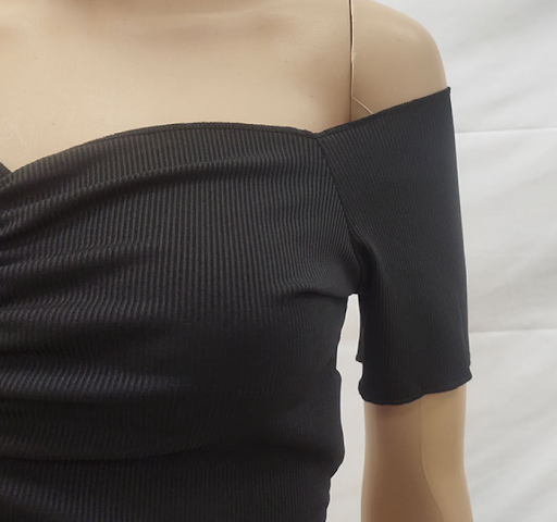 Title 11, One Shoulder Top T Shirt Slim Fit