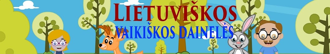 Lietuviškos vaikiškos dainelės Banner