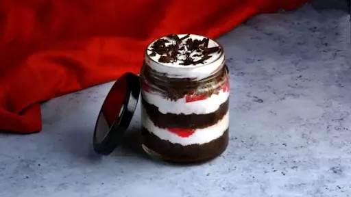 Black Forest Cake In Jar