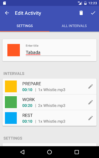 HIIT, Tabata Interval Timer