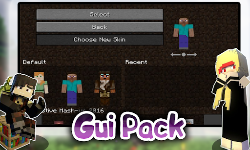 Screenshot PC Gui Pack for Minecraft PE