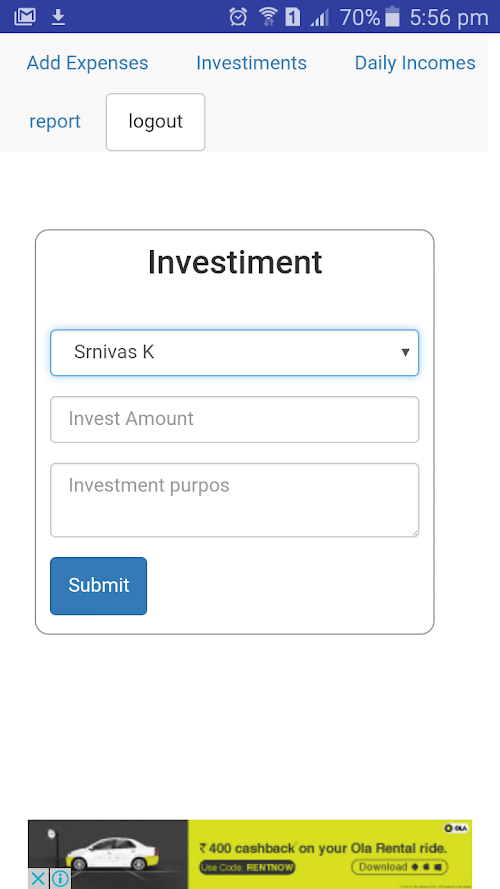 Android application Shivani Hospitals screenshort