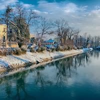 Inverno lungo il canale di 