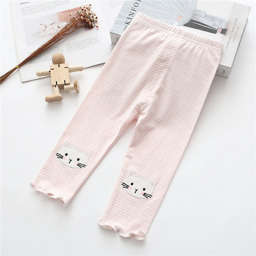Title 5, Fashion Cute Childrens Bunny Striped Leggings....
