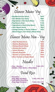 A Food Affair menu 5