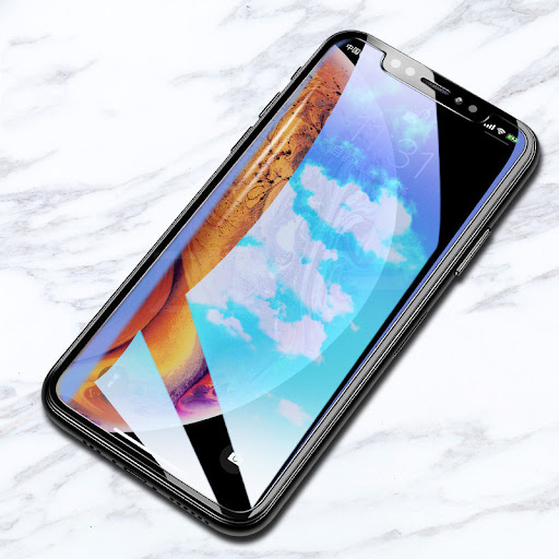 Title 1, Transparent Tempered Glass Full Screen Protecti...