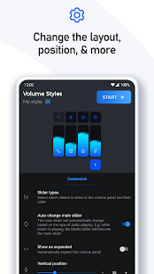 Volume Styles - Passen Sie Ihren Lautstärkeregler Screenshot