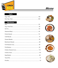 LunchBox - Meals and Thalis menu 1