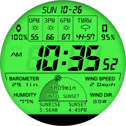 F03 WatchFace for Moto 360 7.0.1 APK by Smartwatch Bureaux Details