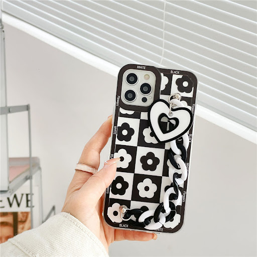 Title 5, Japanese and Korean black and white love bracel...