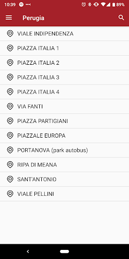 PARCHEGGI PERUGIA, Find a Parking Space