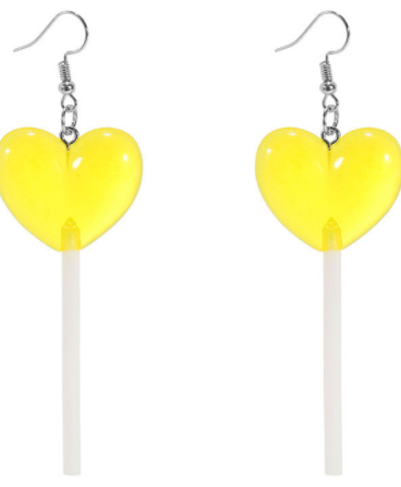 Title 5, Personalized Candy Color Lollipop Heart-shaped ...
