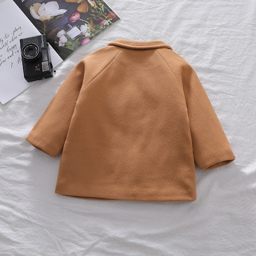 Title 24, Autumn Winter Boys Solid Plaid Coat provides w...