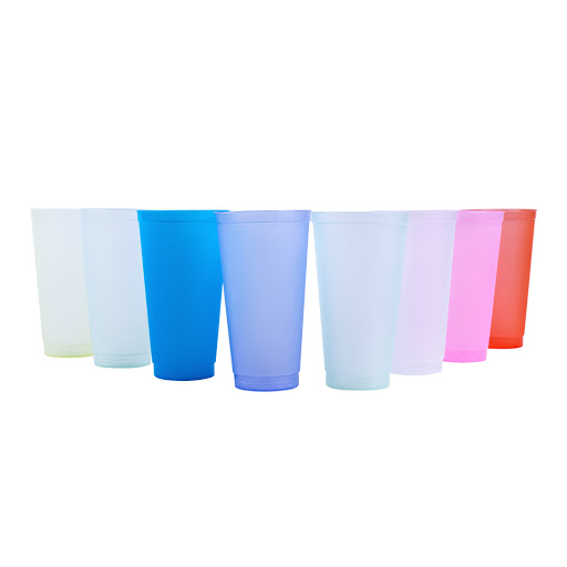 //Vasos Inoxplas Plastico Resistente 16Oz 8 Und undefined