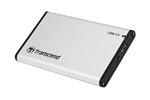 Box ổ cứng 2.5'' Transcend (Bạc)