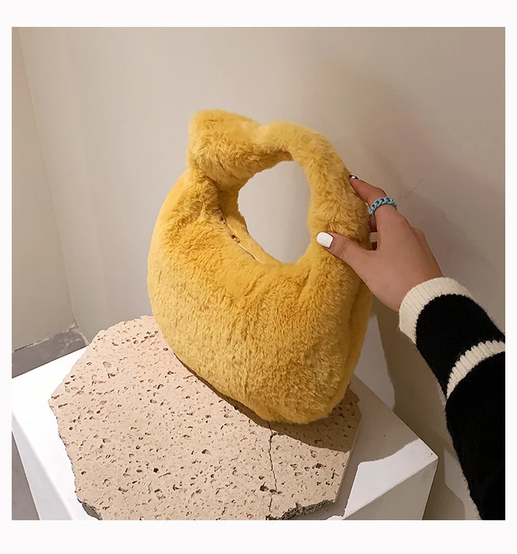 Title 1, Bolsa de mão, ombro e clutch de pele com nós e ...