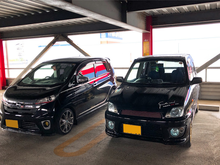 プレオ RS-LimitedのDAYS・初めてのおフかい・King of Street C.Cに関するカスタム事例の投稿画像1枚目