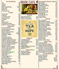 Irani Cafe menu 3