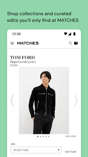 Screenshot MATCHES: Luxury Fashion