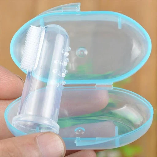 Hot Selling Soft Pet Finger Toothbrush Teddy Dog Brush Bad Breath Tartar Teeth Care Dog Cat Cleaning Supplies Soft Tooth
