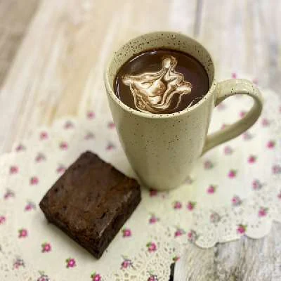 Brownie & Hot Chocolate Combo