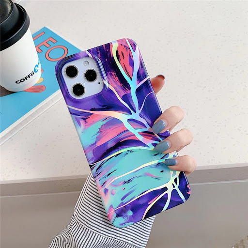 Title 1, iPhone XS Max Laser Rainbow Phone Case. Protect...