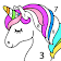 Unicorn Color by Number – Unicorn Coloring Book icon