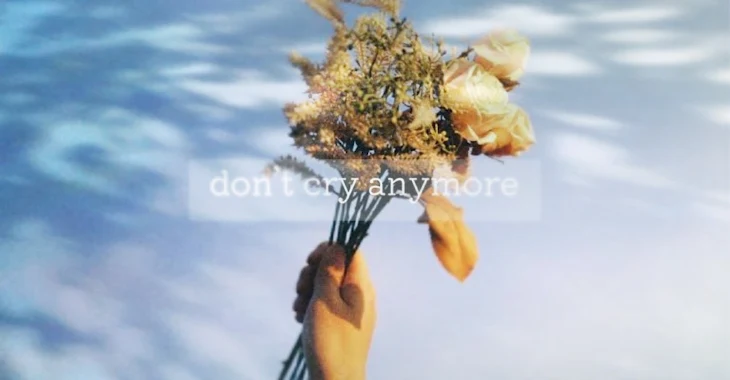 「don't cry anymore」のメインビジュアル