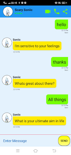 Screenshot Soniic Call Scary Soniic call