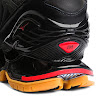 futur x mizuno wave prophecy black high risk red