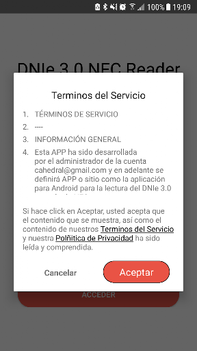 DNIe NFC Reader - v0.1.0.10 build 54