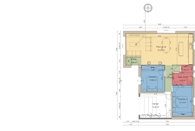  Vente Terrain à bâtir - 991m² à Saint-Trojan-les-Bains (17370) 