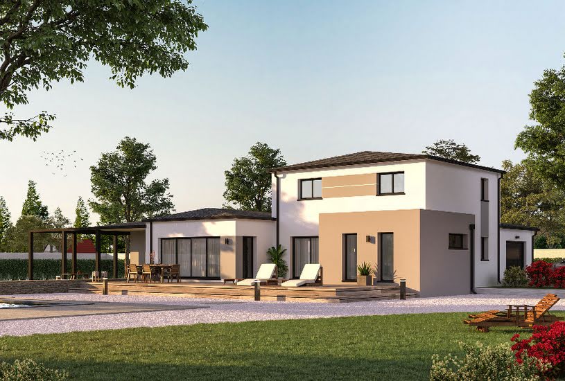  Vente Terrain + Maison - Terrain : 492m² - Maison : 142m² à Plaudren (56420) 