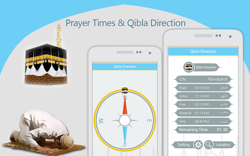 Prayer Times Qibla Compass