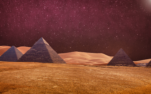 Pyramids Under Starlight screenshot 1