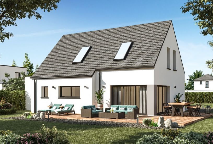  Vente Terrain + Maison - Terrain : 570m² - Maison : 121m² à Vigneux-de-Bretagne (44360) 