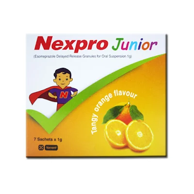 Nexpro Junior Sachet 10mg/gm 1gm